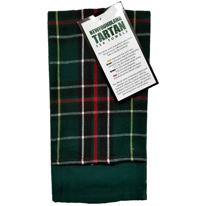 Newfoundland Tartan Tea Towel Newfoundland Tartan Tea Towel