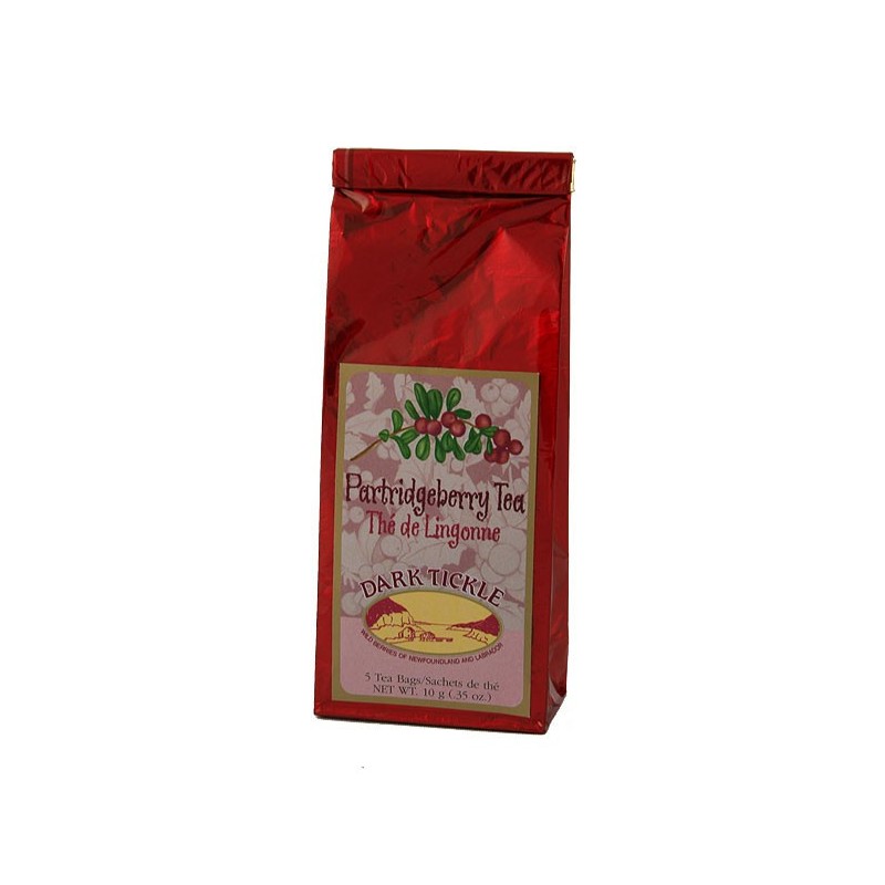 Partridgeberry Tea 5 Teabags 10g (0.35oz) Partridgeberry Tea 5 Teabags 10g (0.35oz)
