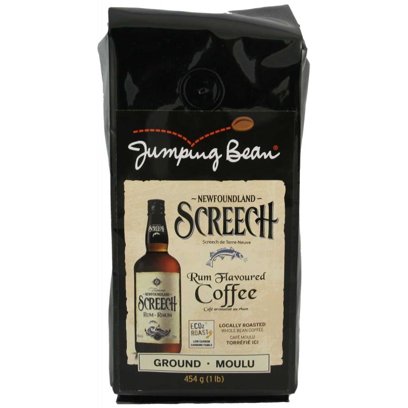 Jumping Bean Screech Flavoured Coffee 454g. Jumping Bean Screech Flavoured Coffee 454g.