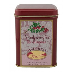 Partridgeberry Tea 20 Teabag Tin 40g (1.41oz) 