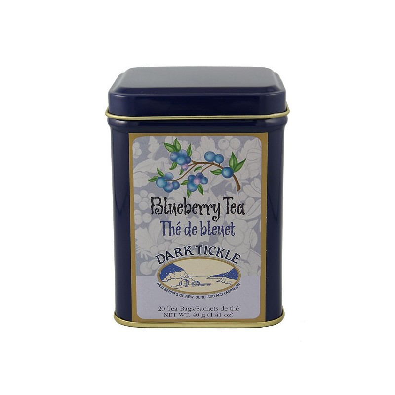 Wild Blueberry Tea 20 Teabag Tin 40g (1.41oz)