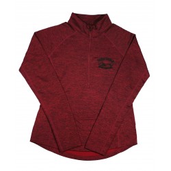 Dark Tickle Ladies Baselayer Heather Red