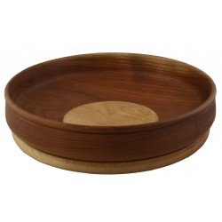 Cherry and Maple Wood Bowl