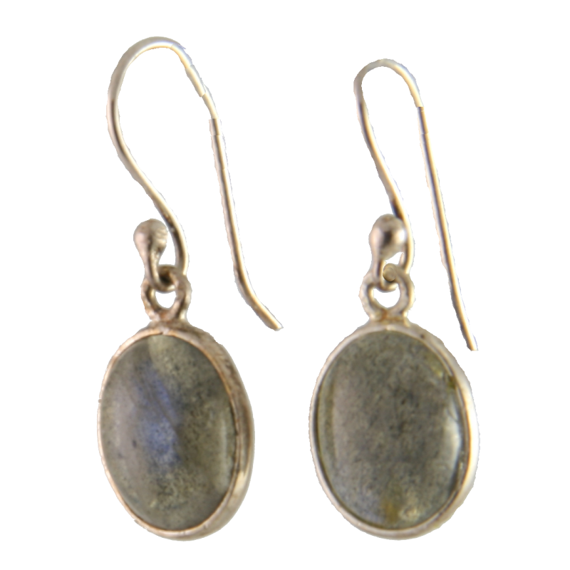 Labradorite Earrings by Elizabeth Burry Design