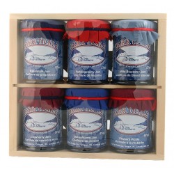 Jam Gift Box (6x57ml: 5 Jam, 1 Chutney) 