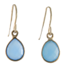 Blue Chalcedony Earrings