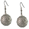 Pewter Sea Urchin Earrings by Saltwater Pewter