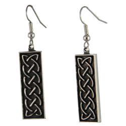 Handmade Pewter Celtic Knot Earrings