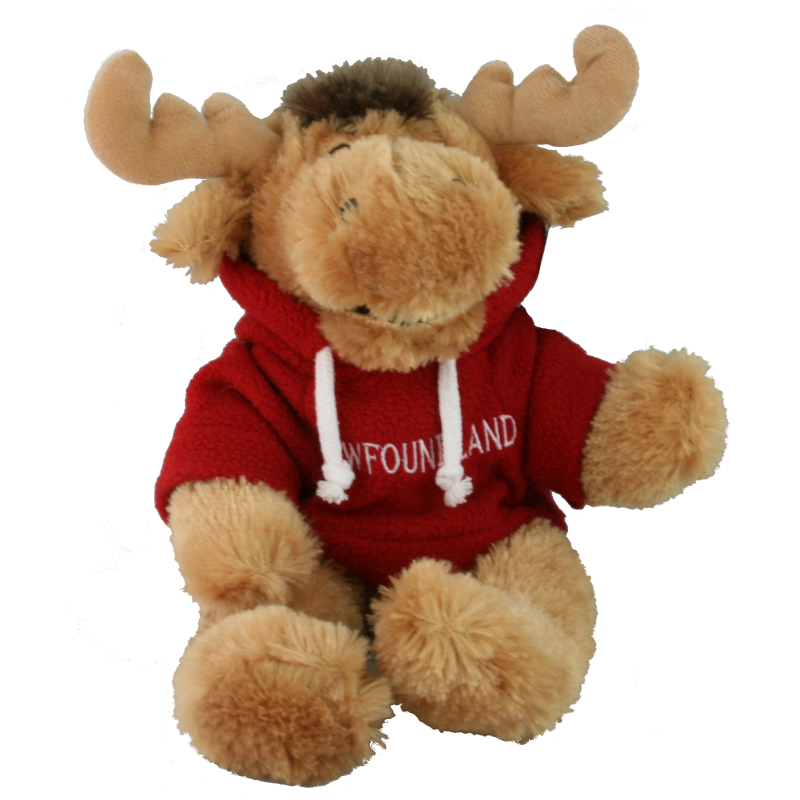 Newfoundland Moose Stuffed Toy