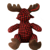 Plaid Moose Stuffed Toy