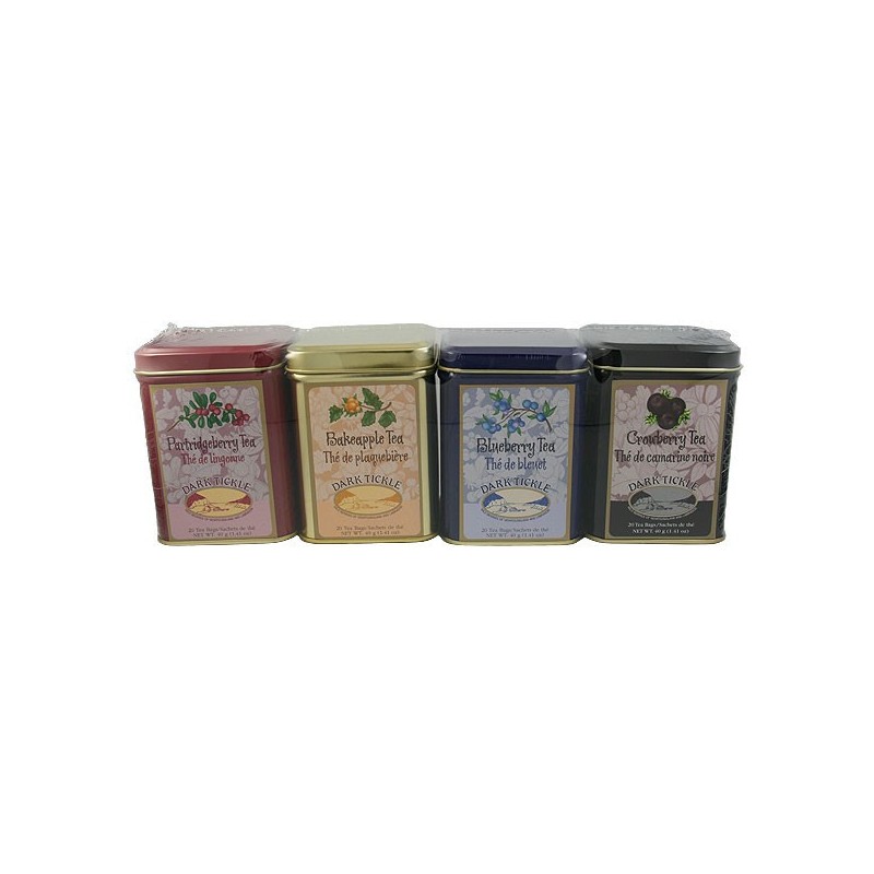 Tea Gift Pack (4 x 20 Teabag Tin)