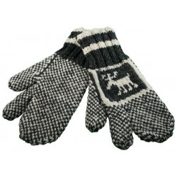 Trigger Mitts With Moose Pattern