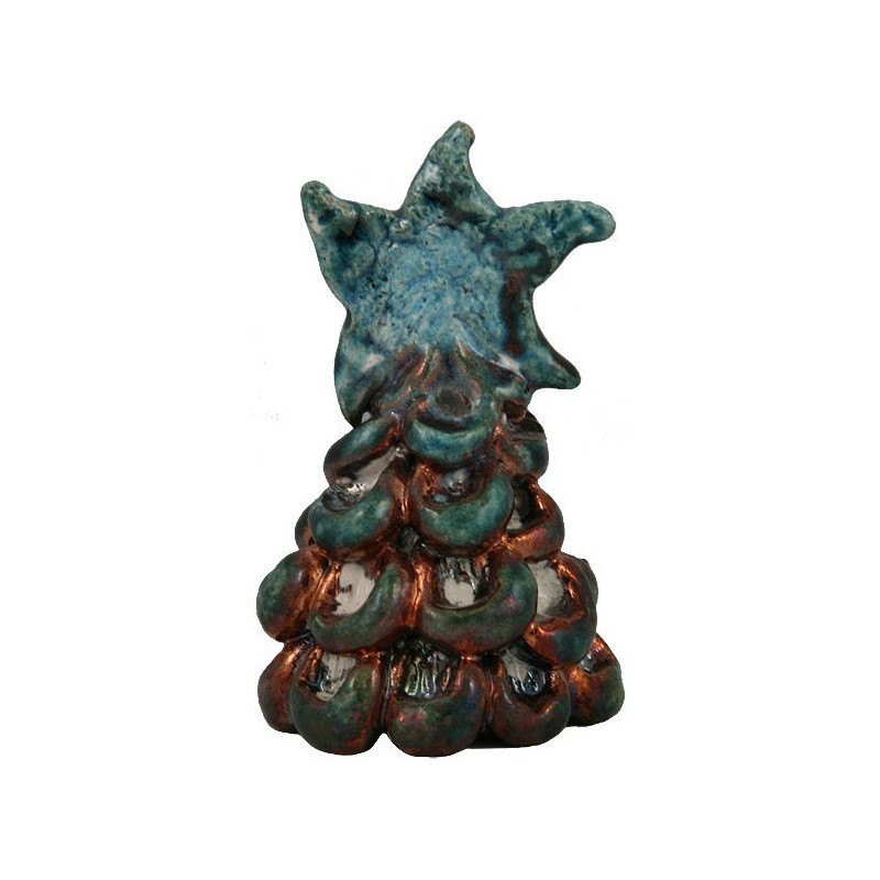 Raku Christmas Tree