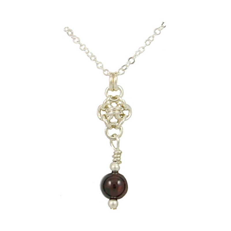 Partridgeberry Pendant Necklace Partridgeberry Pendant Necklace