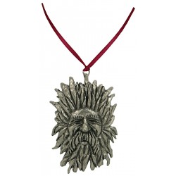 Pewter Jack Frost Christmas Ornament