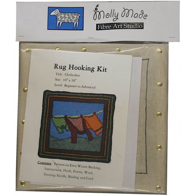 Clothes Line Rug Hooking Kit